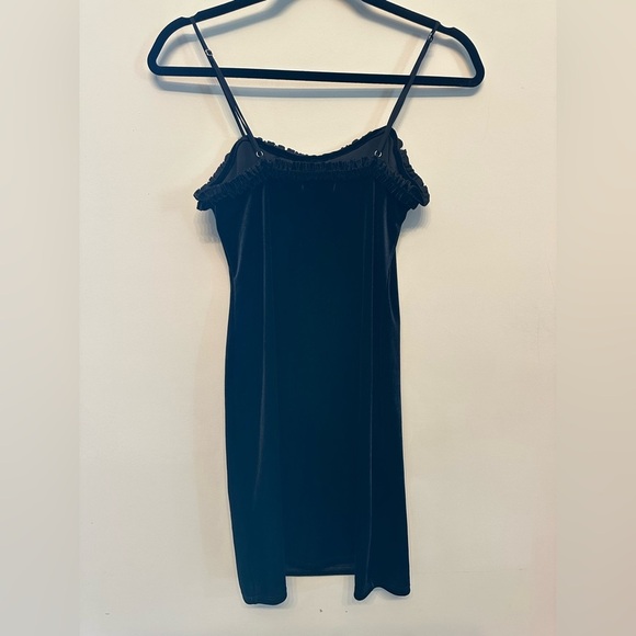 Urban Outfitters Sexy Soft Black Mini Dress Small - Picture 5 of 5